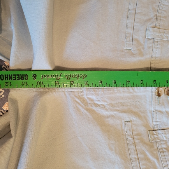 A New Day sage green wide leg cropped pants - Picture 6 of 10